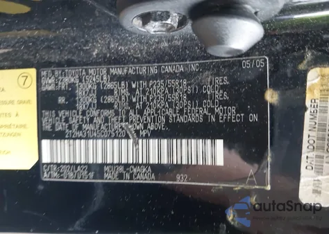 2005 Lexus Rx 330 from USA, damaged, VIN 2T2HA31U45C075120